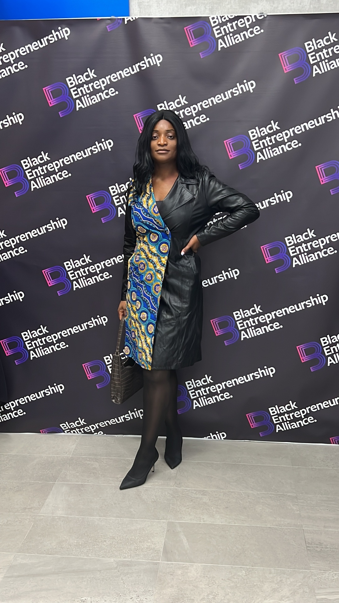 Yvonne Ben at Black Entrepreneurship Alliance event